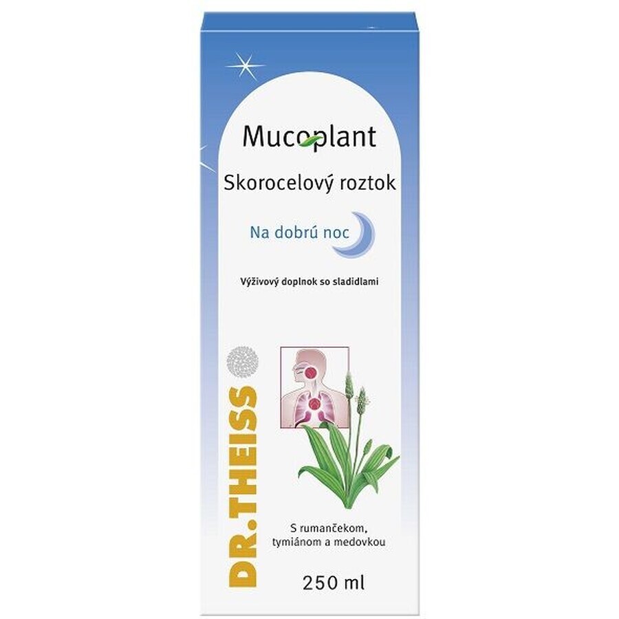 Dr Theiss Sciroppo Mucoplant per un sonno ristoratore 250 ml