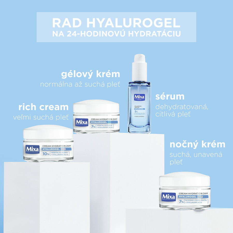 Mixa Hyalurogel Gezichtsserum voor Gevoelige Huid 30 ml