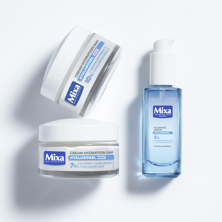 Mixa Hyalurogel Gezichtsserum voor Gevoelige Huid 30 ml