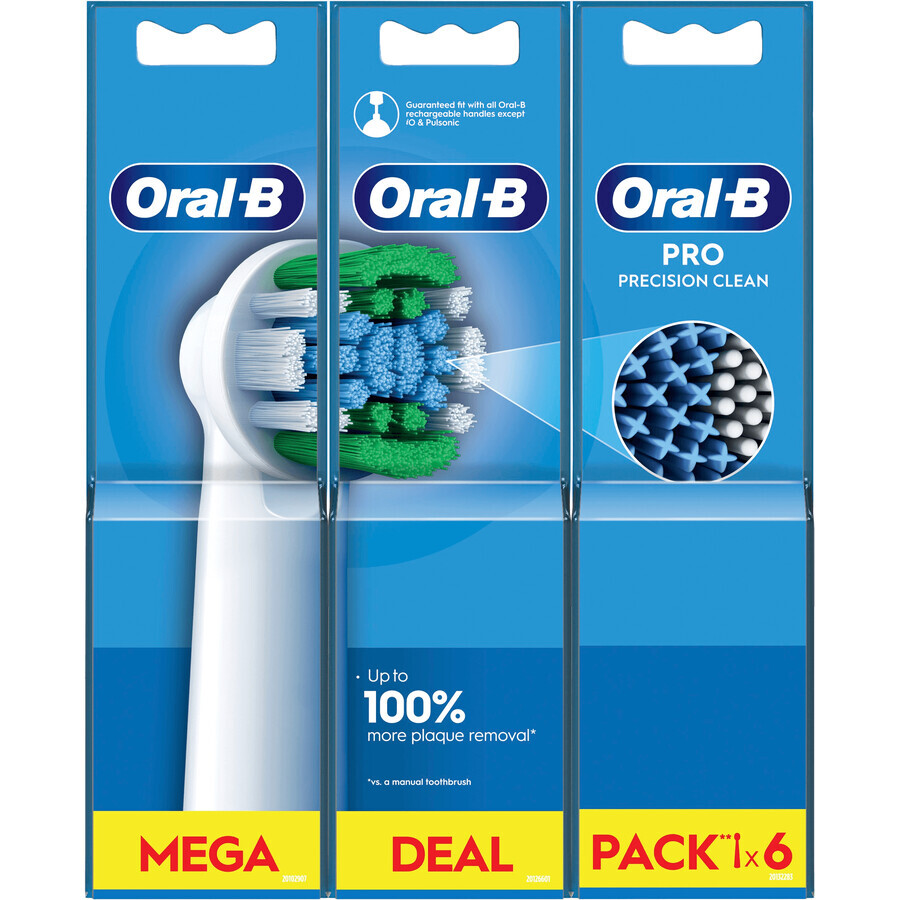 Oral-B Pro Precision Clean Replacement Heads 6 pcs