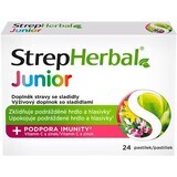 Strepherbal Junior met Vit.C en Zink 24 pillen