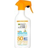 Garnier Ambre Solaire Solaire Sensitive Advanced Kids Protective Spray for Sensitive Children's Skin, SPF 50+, 270 ml