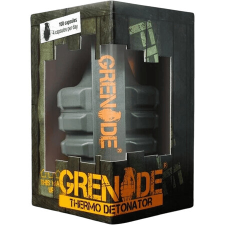 Integratore bruccia grassi Thermo Detonator, 100 capsule, Grenade