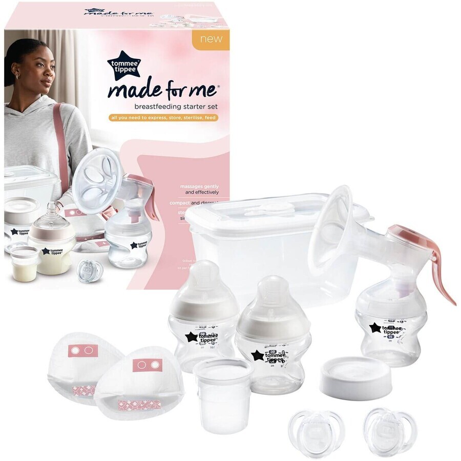 Tommee Tippee Made for Me™ Starter Kit with manual breast pump