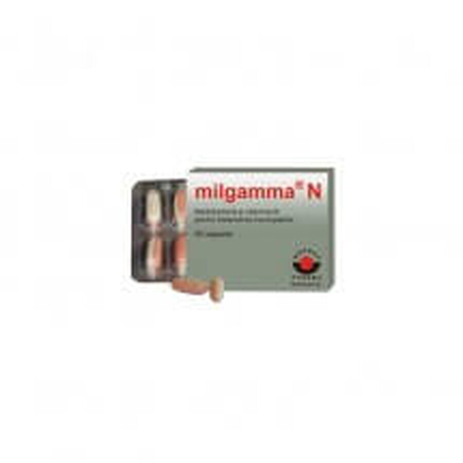 Milgamma N drievoudige vitaminecombinatie, 50 capsules