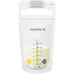 Pungi de depozitare a laptelui matern Medela 50 x 180 ml