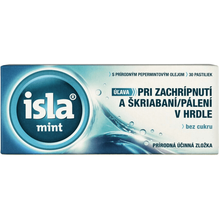 Isla Mint Lozenges 30 pcs