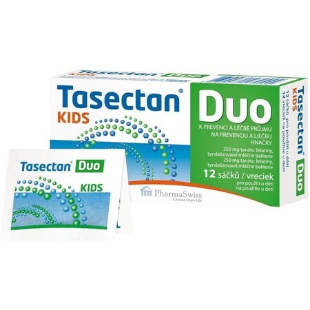 Tasectan Kids Duo 250mg 12 bustine