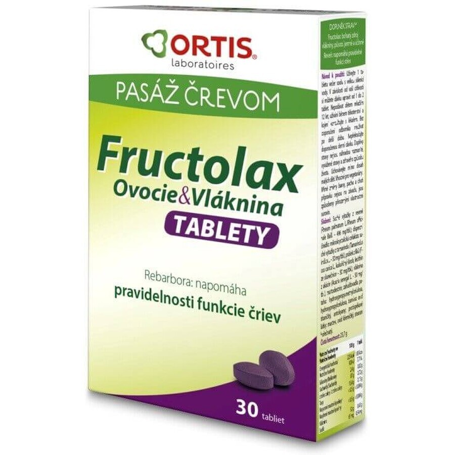 Fructolax Obst & Ballaststoffe 30 Tabletten