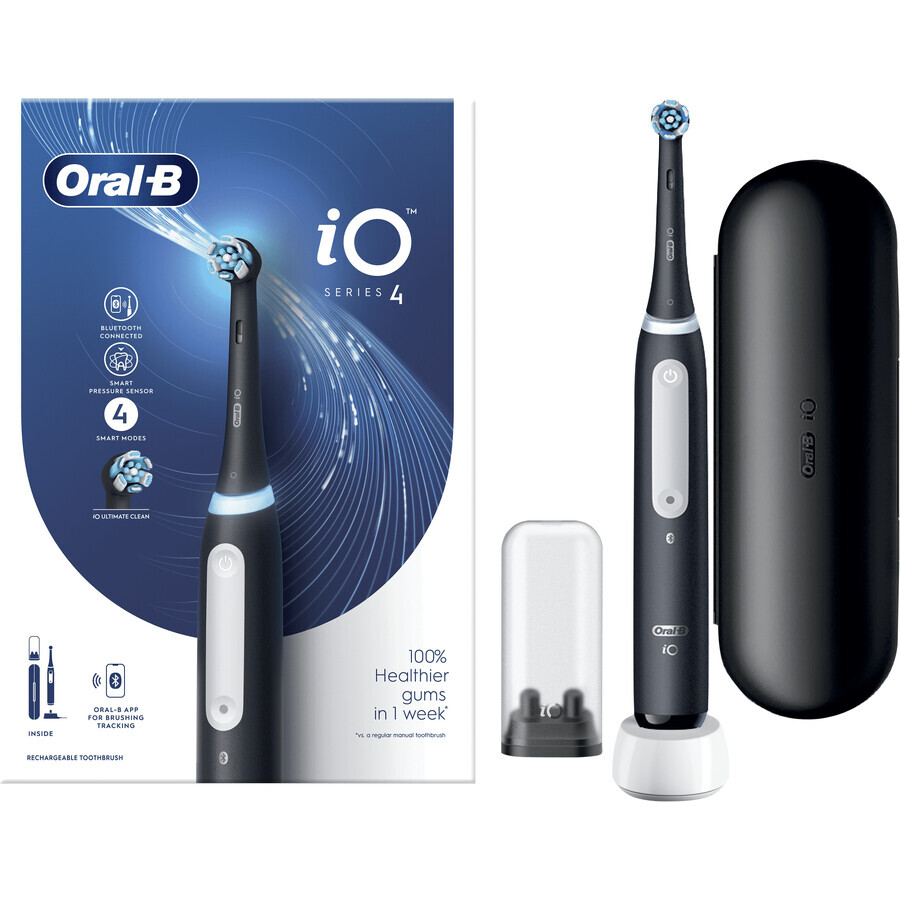 Oral-B iO Series 4 Black Electric Toothbrush