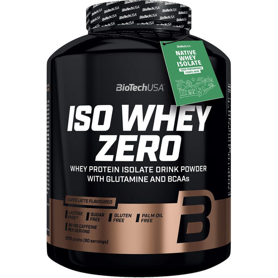 BiotechUSA BiotechUSA ISO WHEY ZERO NATIVE (scatola) cioccolato 2270 g