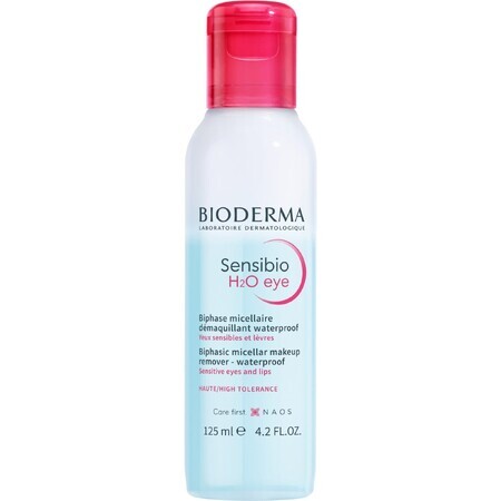 Bioderma Sensibio H2O mizellarer Reiniger für Augen und Lippen 125 ml