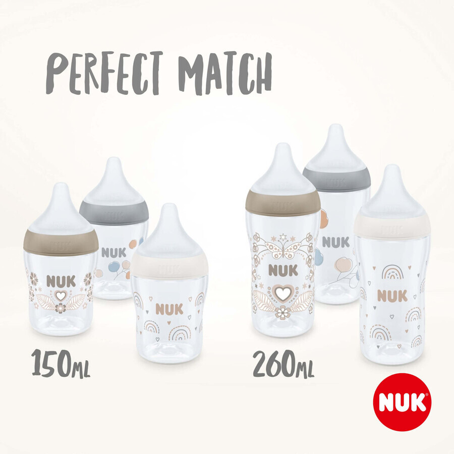 Nuk Perfect Match Soother Universal (6+ m.) 2 buc