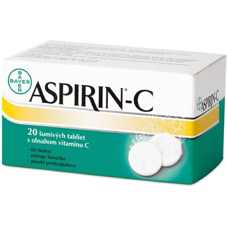 Aspirin ®-C, 20 effervescent tablets