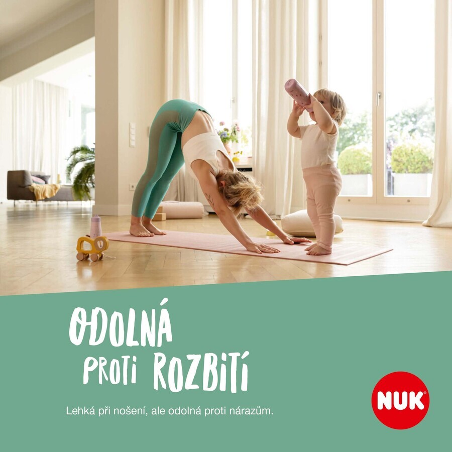 Nuk Mini-Me PP Flip Sticlă verde 450 ml