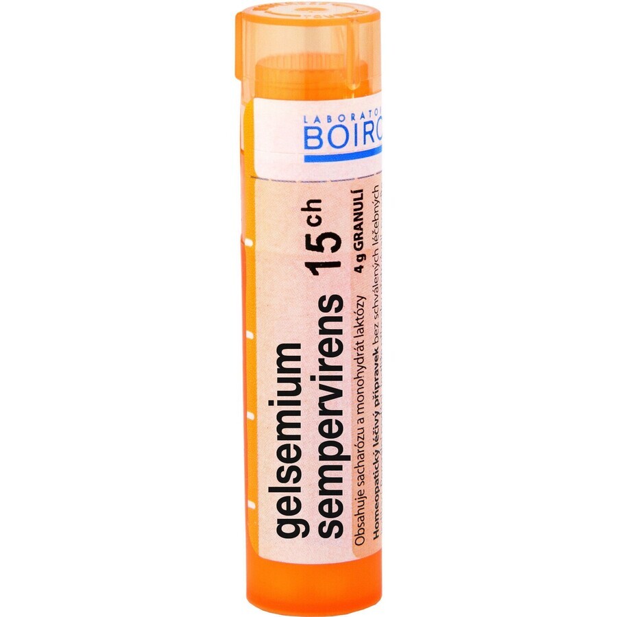 Boiron Gelsemium Sempervirens CH15 granule 4 g