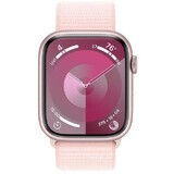 Apple Watch Series 9 GPS 45 mm, cassa in alluminio con cinturino sportivo, rosa