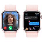 Apple Watch Series 9 GPS boîtier en aluminium 45 mm avec bracelet sport, rose