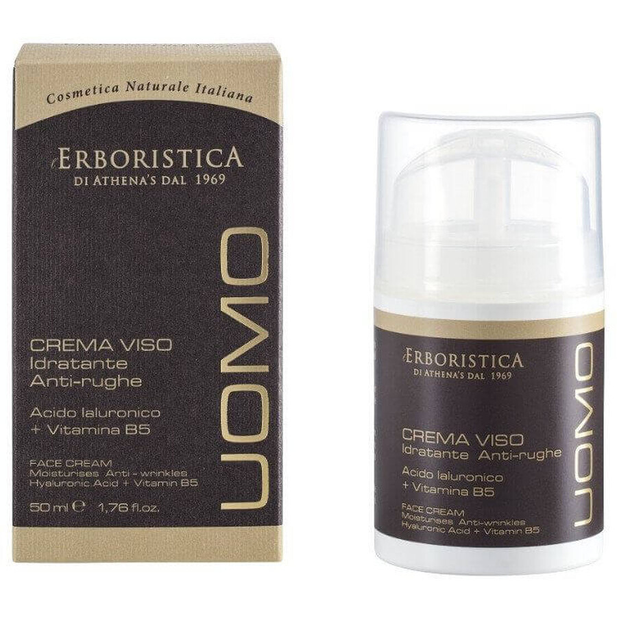 Erboristica Uomo anti-rimpel gezichtscrème voor mannen 50 ml