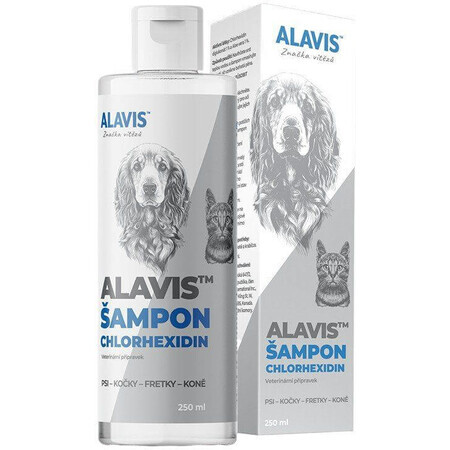 Alavis Shampoo met chloorhexidine 250 ml