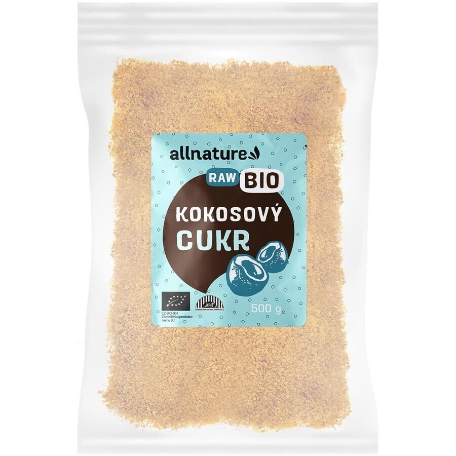 Azúcar de coco Allnature RAW/BIO 500 g