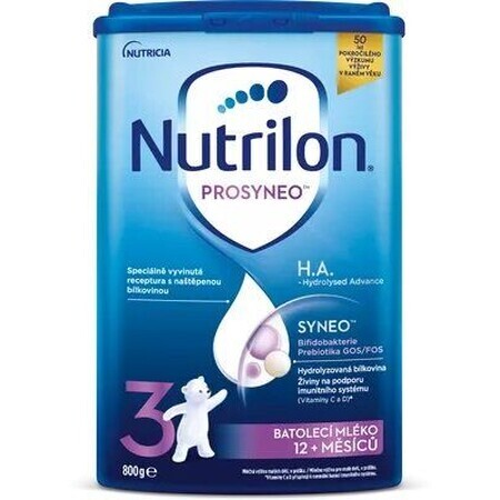 Nutrilon 3 Prosyneo H.A.toddler latte da uk. 12 mesi 800 g