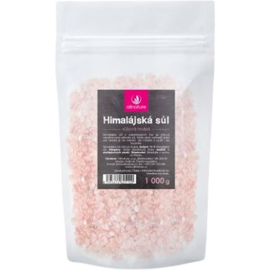 Allnature Himalaya grof roze zout 1000 g