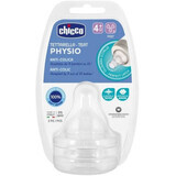 Chicco Sucette pour biberon Perfect 5/Bien-être physiologique à débit rapide 4m+ 2 pcs