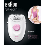 Braun Depiladora Silk-épil 1-170 Rosa