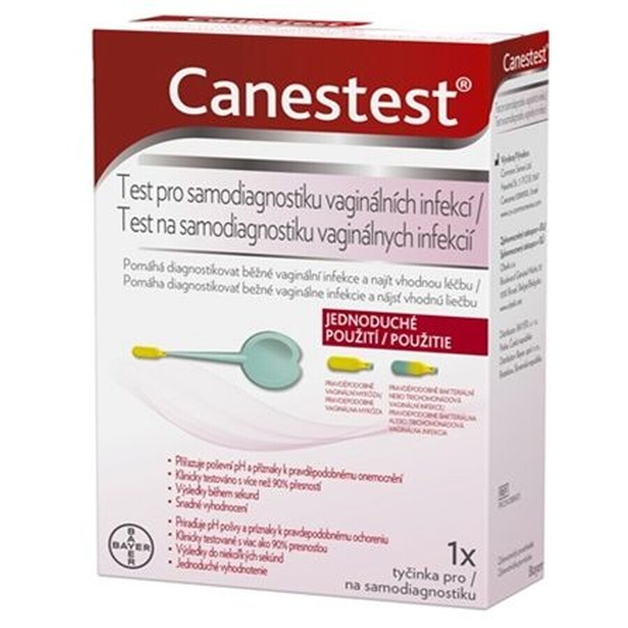 Canesten Test Canestest per l'autodiagnosi delle infezioni vaginali