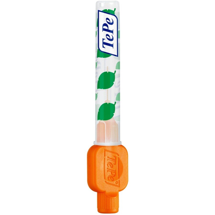 TePe Scovolini interdentali misura 1 arancio 0,45 mm, scatola di carta 6 pz.