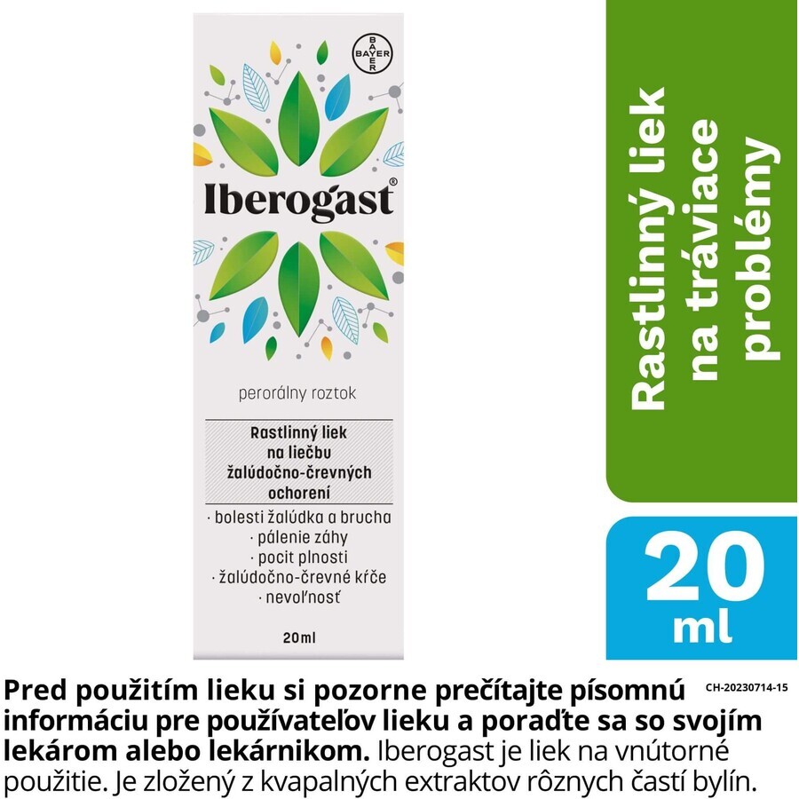 Iberogast oral solution 20 ml