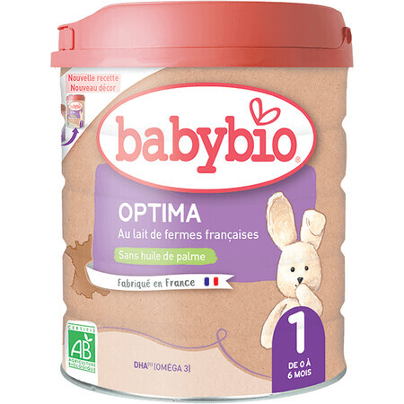 Babybio Leche infantil ecológica Optima 1 800 g