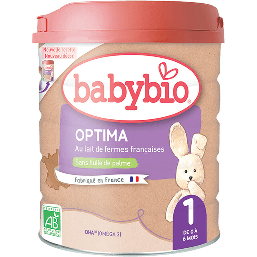 Babybio Leche infantil ecológica Optima 1 800 g