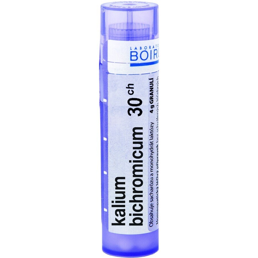 Boiron Kalium Bichromicum CH30 granulo 4 g