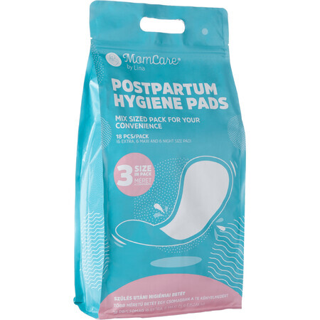 MomCare Postpartum Sanitary Pads 18 pcs