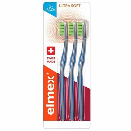 Elmex Ultra Soft Zahnbürste 3 Stück