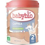 Babybio Caprea 2 Continuación leche de cabra ecológica para lactantes 800 g