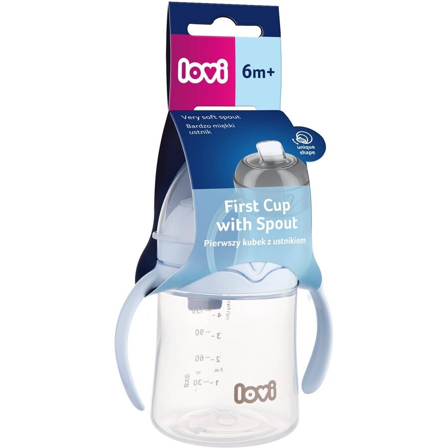 LOVI First Vaso Boca Azul 150 ml