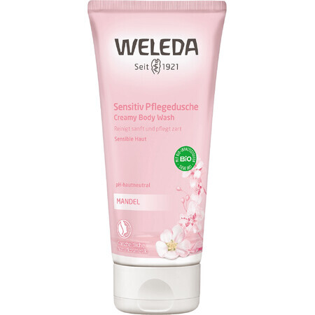 Weleda Emulsion de douche à l'amande pour peaux sensibles 200 ml