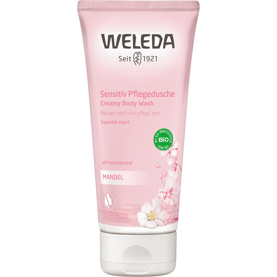 Weleda Emulsion de douche à l'amande pour peaux sensibles 200 ml