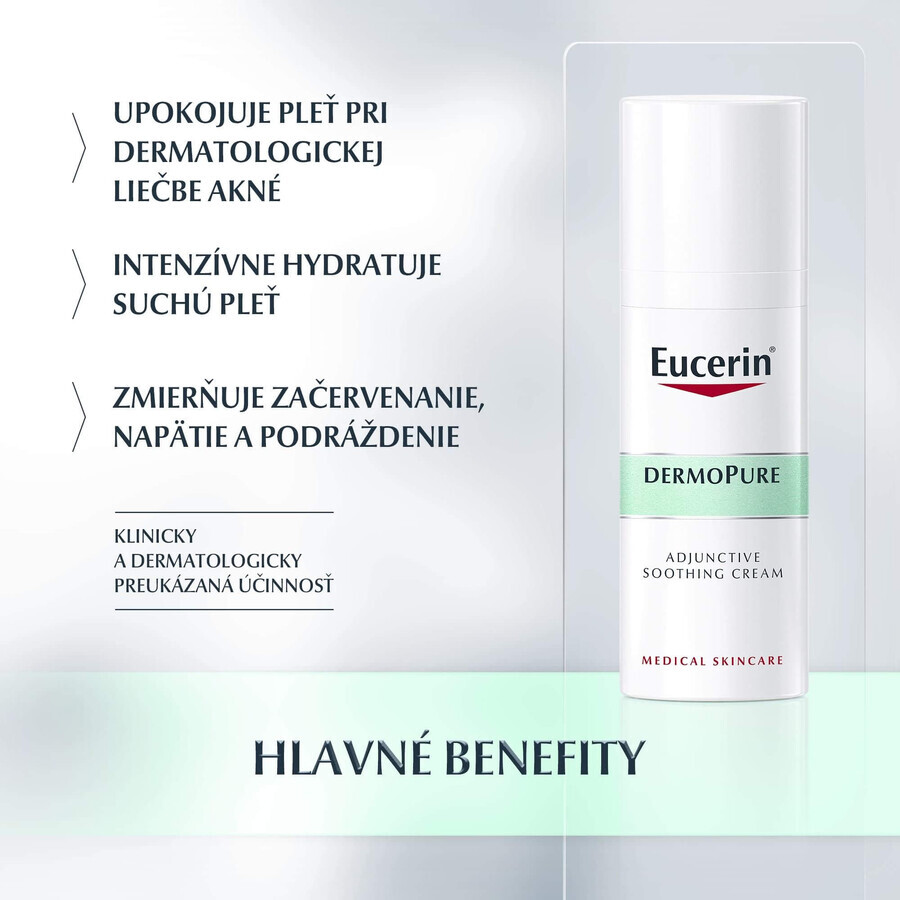 Eucerin DERMOPURE crema lenitiva per pelli problematiche 50 ml