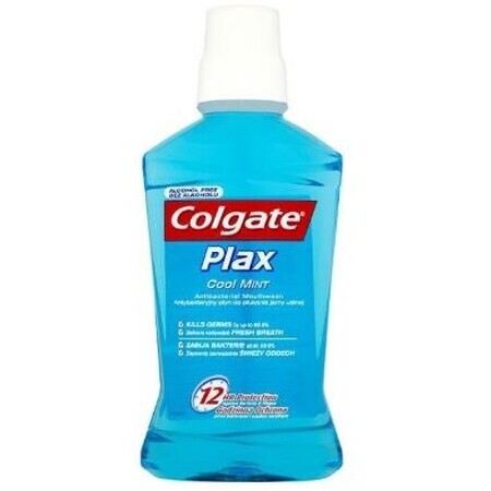 Colgate Apă de gură Plax Multi Protection Cool Mint fără alcool 500 ml