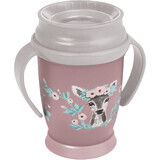 Taza LOVI 360 WILD SOUL 9 m+ niña, 250 ml