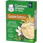 Gerber Organic porridge biologico senza latticini aromatizzato alla vaniglia 200 g