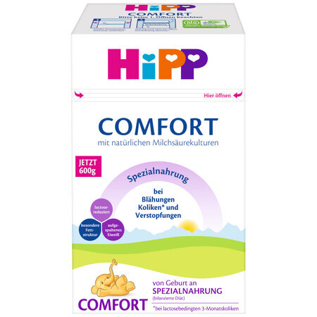 HiPP Comfort Latte in polvere, 600 g