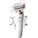 Braun Silk-épil 9 Flex, Depiladora 9-360 3D blanco/rosa