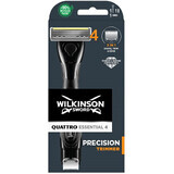 Wilkinson Wilkinson Sword Quattro Essential precisie scheerapparaat + 1 vervangend scheerhoofd