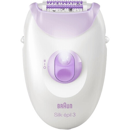 Braun Silk-épil 3, Depiladora 3-000, Violeta