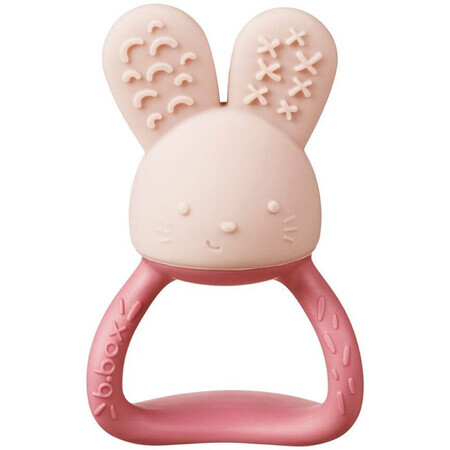 B. box Cooling Teether Rabbit - rose